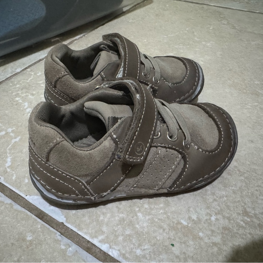 Stride Rite Brown Kids Sneakers